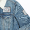 Winter Patches Lifestyle Jean Jacket Detail