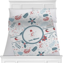 Winter Minky Blanket (Personalized)