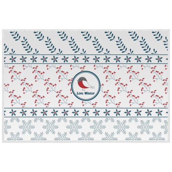 Winter Personalized Placemat (Back)