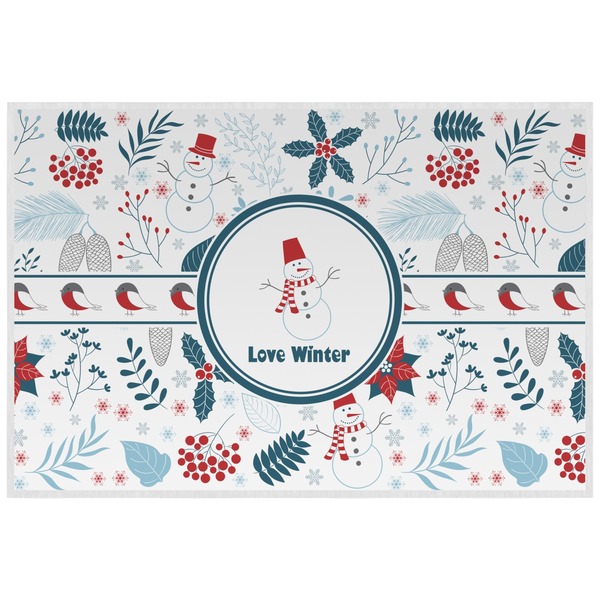 Custom Winter Laminated Placemat