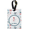Winter Personalized Rectangular Luggage Tag