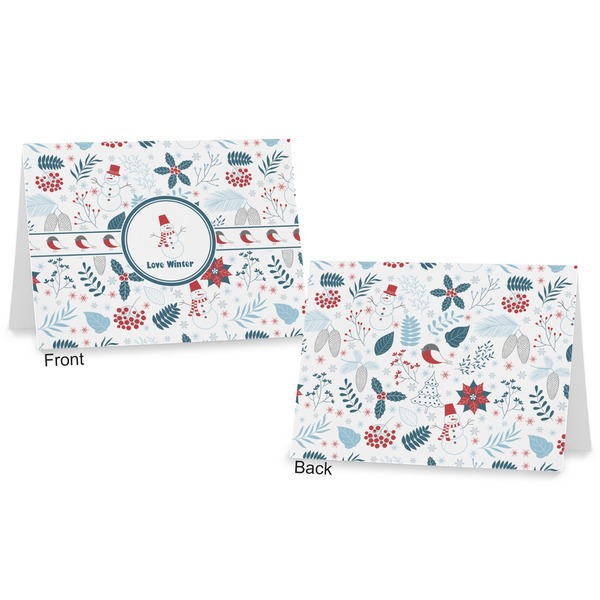 Winter Postcard - Front and Back