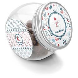 Winter Puppy Treat Jar (Personalized)