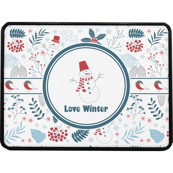 Winter Rectangular Car Hitch Cover w/ FRP Insert (Select Size)