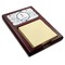 Winter Red Mahogany Sticky Note Holder (Personalized)