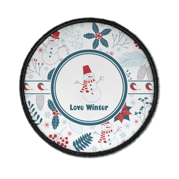 Winter Round Patch
