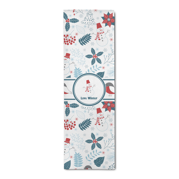 Custom Winter Snowman Runner Rug - 2.5'x8'