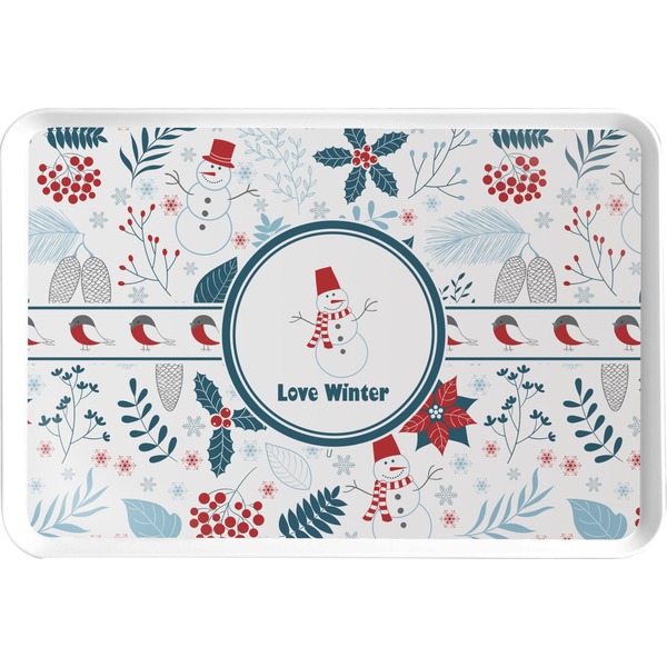 Custom Winter Serving Tray (Personalized)