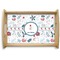Winter Natural Wooden Tray - Small (Personalized)