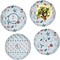 Winter Set of Lunch / Dinner Plates