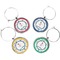 Winter Wine Charms (Set of 4) (Personalized)