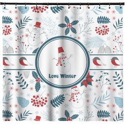 Winter Shower Curtain - Custom Size (Personalized)