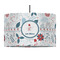 Winter Snowman 12" Drum Pendant Lamp - Fabric