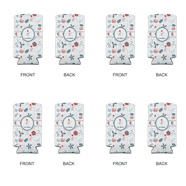 Winter Snowman 12oz Tall Can Sleeve - Set of 4 - APPROVAL