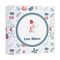 Winter Snowman Canvas Print - 12x12