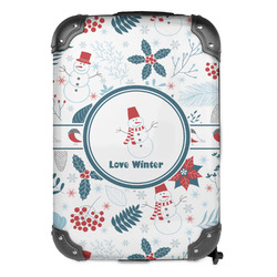 Winter Snowman Kids Hard Shell Backpack