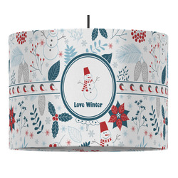 Winter Drum Pendant Lamp (Personalized)