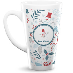 Winter Snowman 16 Oz Latte Mug