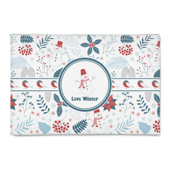 Winter Snowman 2' x 3' Indoor Area Rug