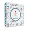 Winter Snowman 3 Ring Binders - Full Wrap - 2" - FRONT