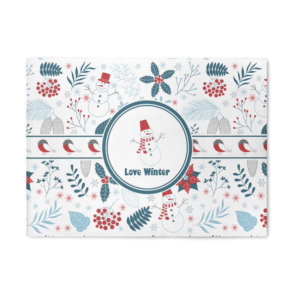 Custom Winter Area Rug (Personalized)