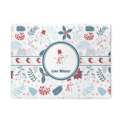 Winter Snowman 5' x 7' Patio Rug