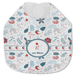 Winter Jersey Knit Baby Bib