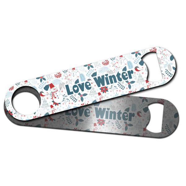 Winter Snowman Bar Bottle Opener - Main