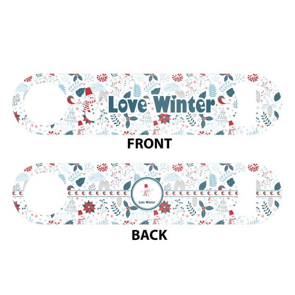 Winter Snowman Bar Bottle Opener - White - Approval