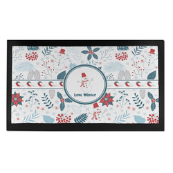 Winter Snowman Bar Mat - Small