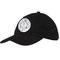 Winter Snowman Baseball Cap - Black