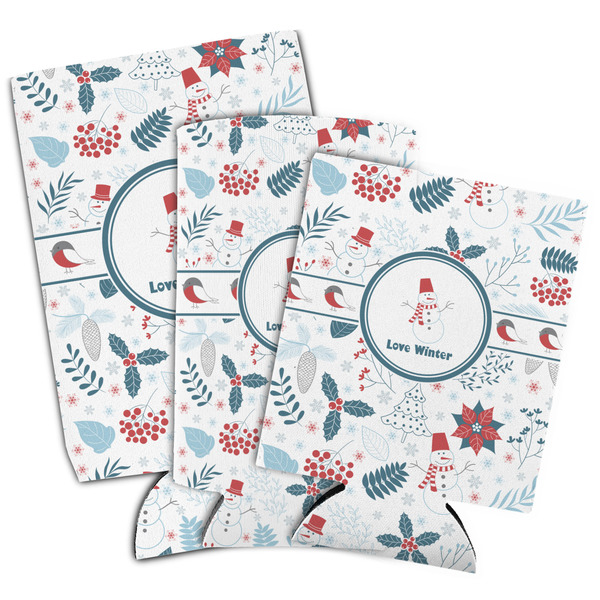 Winter Snowman Can Coolers - PARENT/MAIN