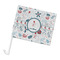 Winter Snowman Car Flag - Large