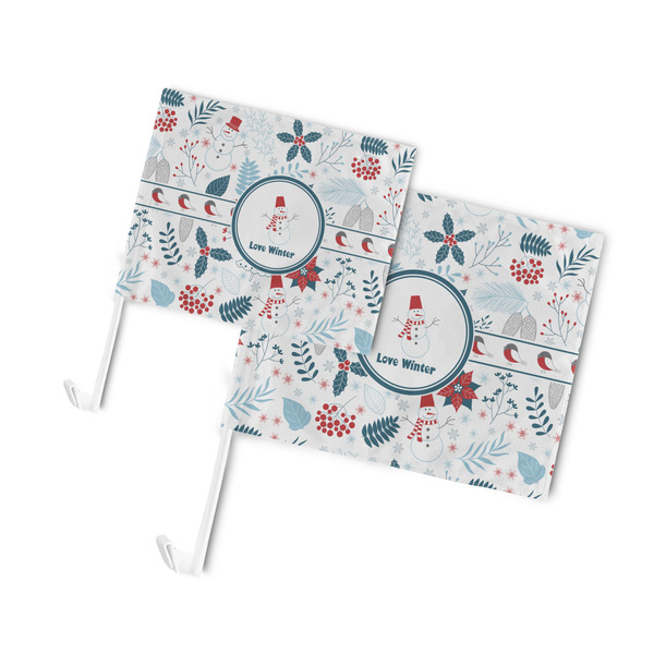 Winter Snowman Car Flags - PARENT MAIN (both sizes)