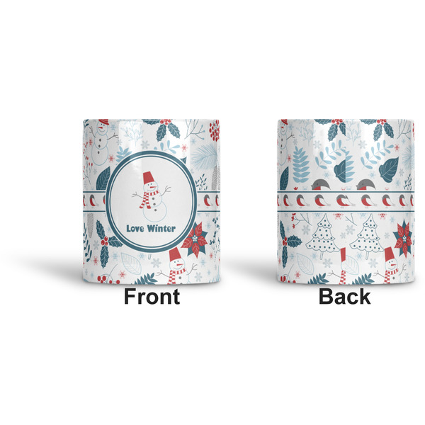 Winter Snowman Ceramic Pen Holder - Apvl