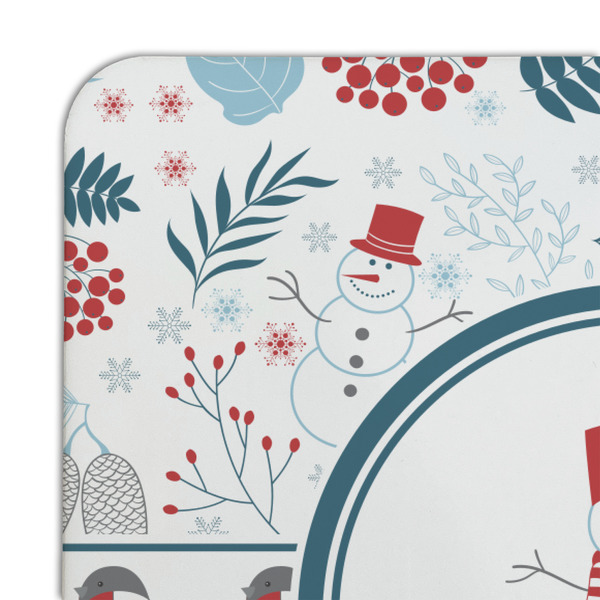 Winter Snowman Coaster Set - DETAIL