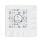 Winter Snowman Coined Cocktail Napkins