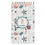 Winter Snowman Colored Pencils