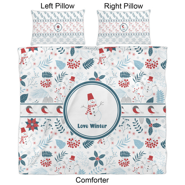 Winter Snowman Comforter Set - King - Approval