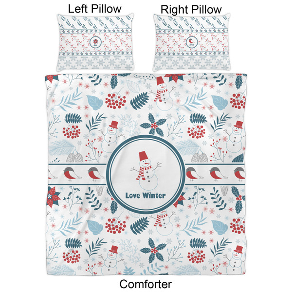 Winter Snowman Comforter Set - Queen - Approval