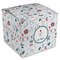 Winter Snowman Cube Favor Gift Box - Front/Main