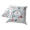 Winter Snowman Decorative Pillow Case - TWO