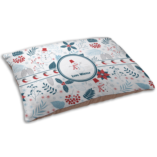 Winter Snowman Dog Beds - SMALL