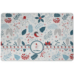 Winter Snowman Dog Food Mat