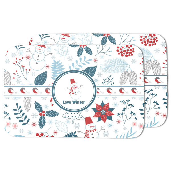Winter Snowman Drying Dish Mat - MAIN