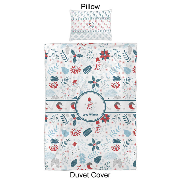 Winter Snowman Duvet Cover Set - Twin XL - Approval