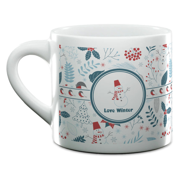 Winter Snowman Espresso Cup - 6oz (Double Shot) (MAIN)