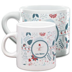Winter Snowman Espresso Cup
