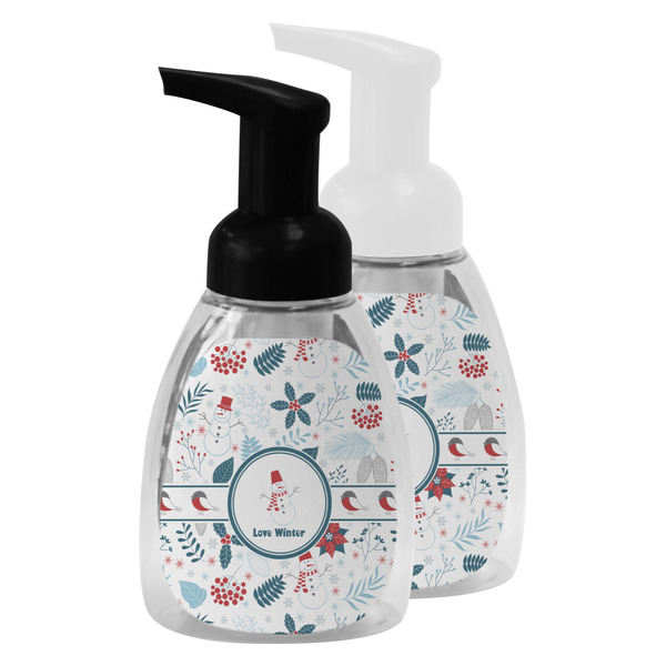 Winter Snowman Foam Soap Bottles - Main