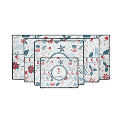 Winter Snowman Gaming Mouse Pad